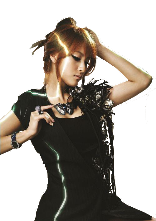 [Render] KARA Gyuri - STEP Album Concept Photo