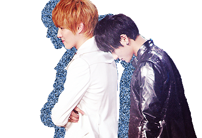 EXO-M TaoRis/KrisTao GlitterSilhouette Edit PNG 01