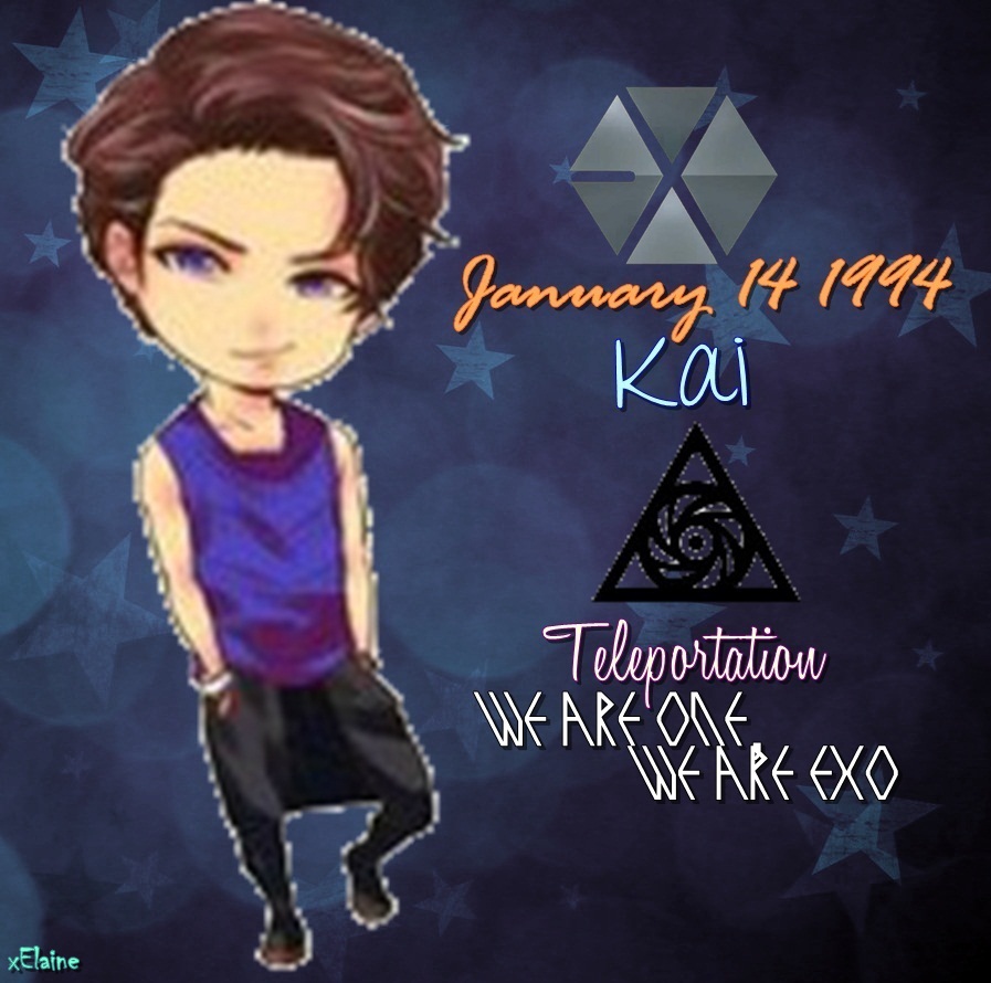 EXO-K Kai Chibi Edit [PNG]