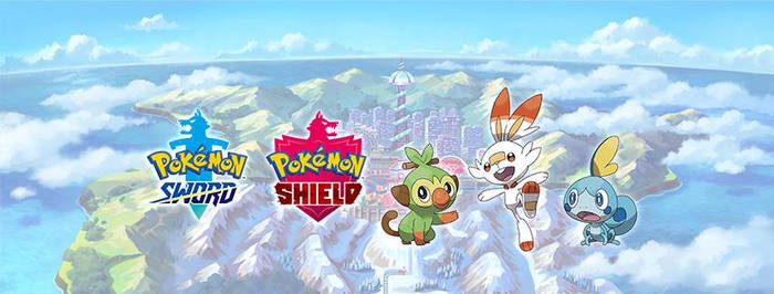 Pokemon Sword and Pokemon Shield banner