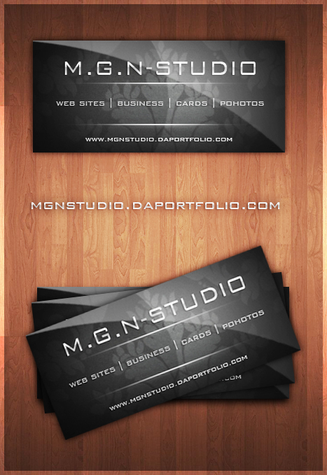 my new business cards