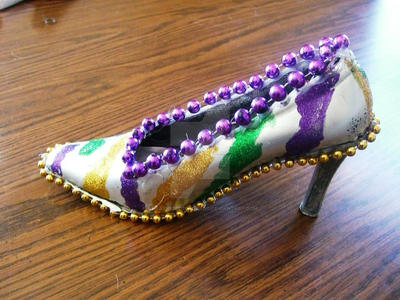 Mardi Gras Shoe