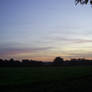 Skyline over the fields