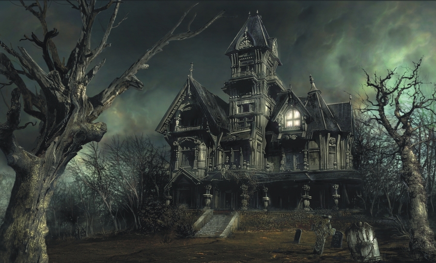 The Haunted House by DAN-KA