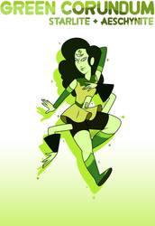 Fusion Call 39 - Green Corundum