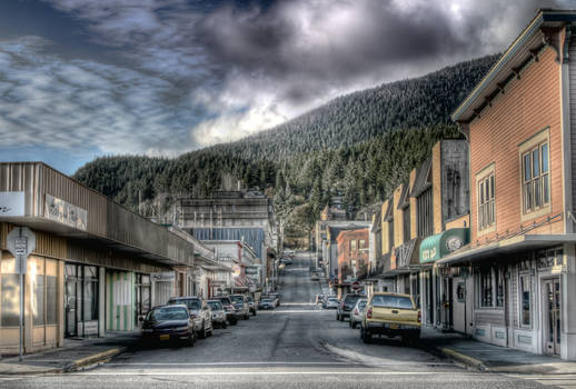 Downtown Ketchikan HDR 101709