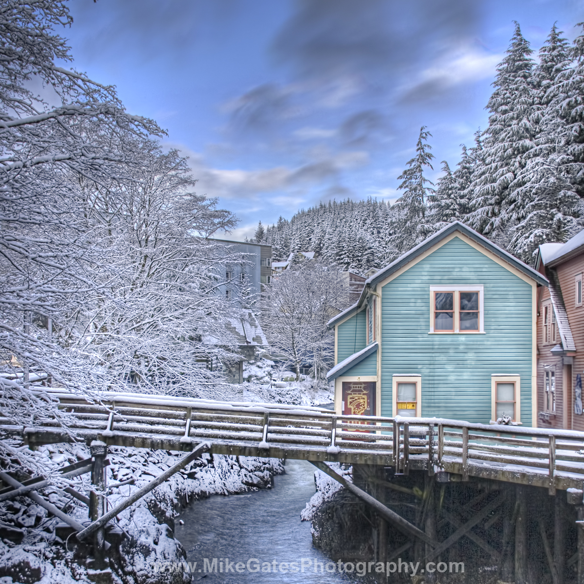 Creek Street Winter