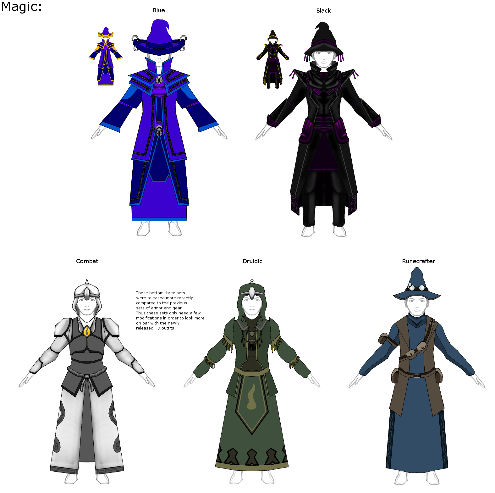 RS Mage Redesign Concepts