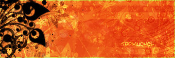 Orange Grunge Signature