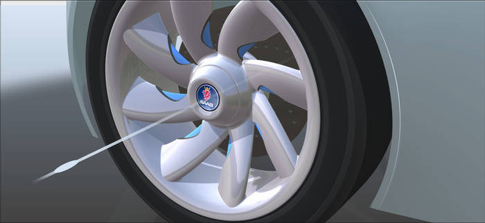 Saab X Wheel