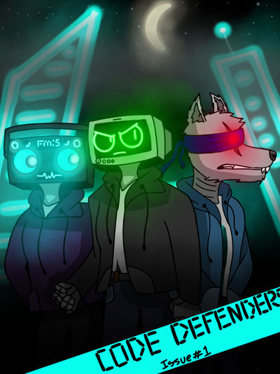 Code Defend Code Defenders issue #1 by PremixAnimations on DeviantArt