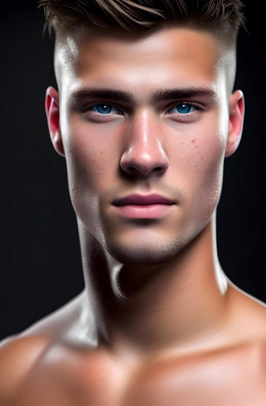 AI Generated Guy by reimagineadonis on DeviantArt