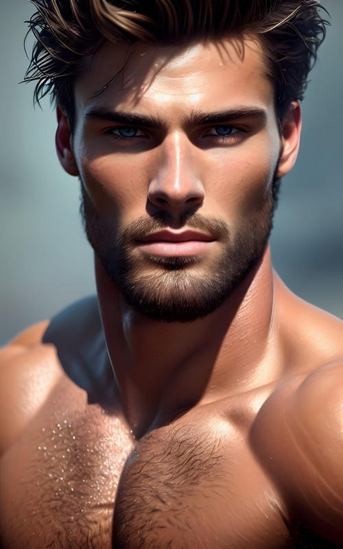 AI Generated Guy by reimagineadonis on DeviantArt