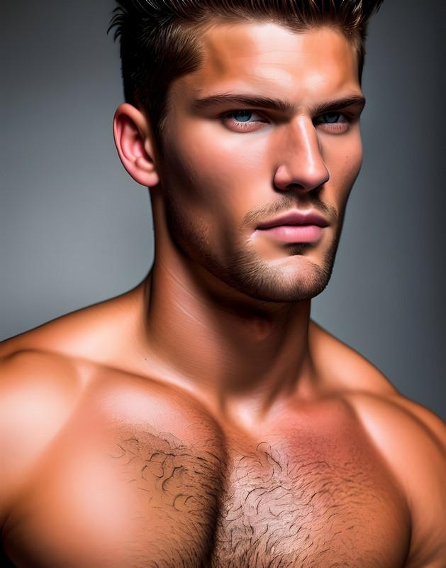 AI Generated Guy by reimagineadonis on DeviantArt