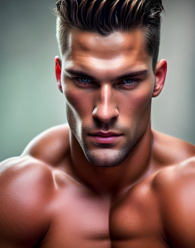 AI Generated Guy by reimagineadonis on DeviantArt