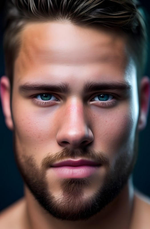 AI Generated Guy by reimagineadonis on DeviantArt