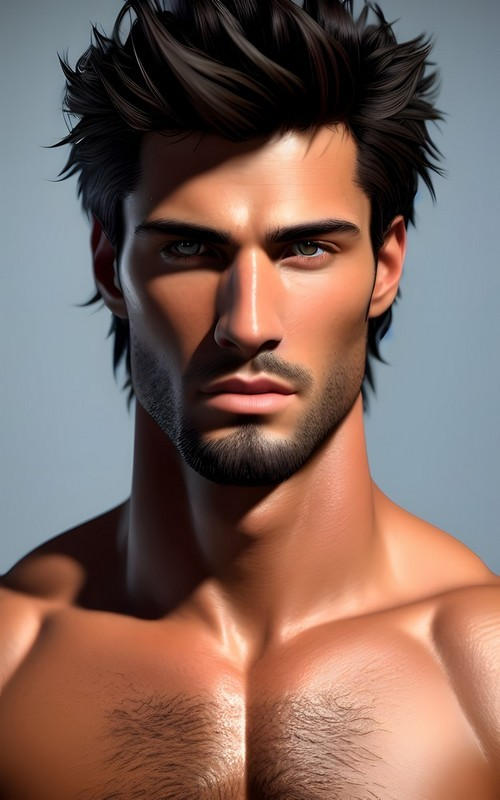 AI Generated Guy by reimagineadonis on DeviantArt
