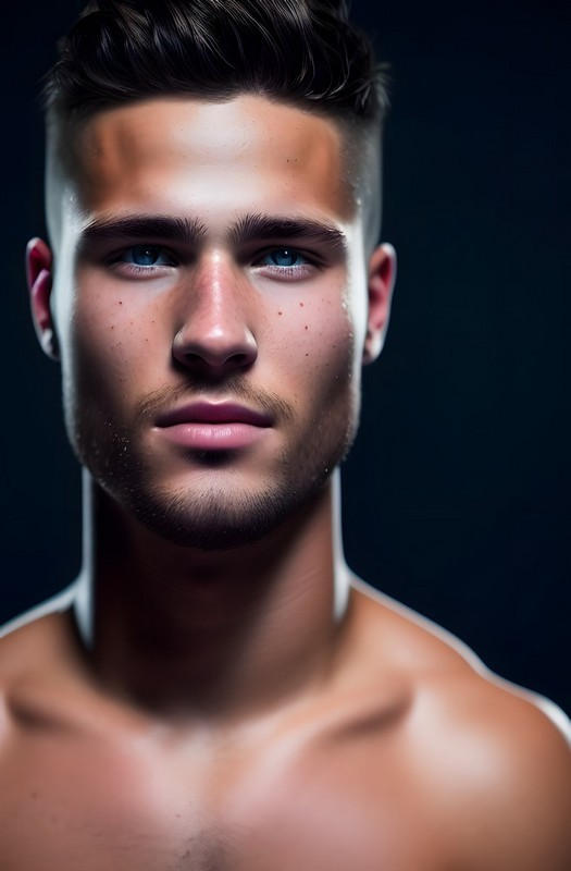 AI Generated Guy by reimagineadonis on DeviantArt