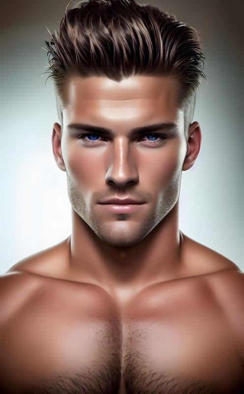 AI Generated Guy by reimagineadonis on DeviantArt