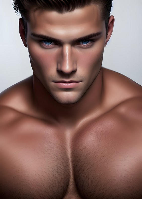 AI Generated Guy by reimagineadonis on DeviantArt