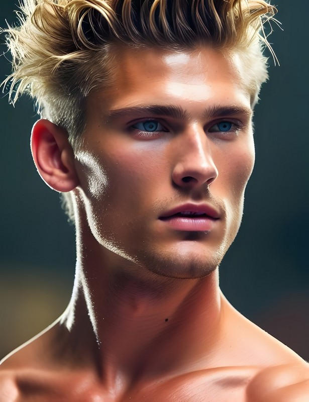 AI Generated Guy by reimagineadonis on DeviantArt