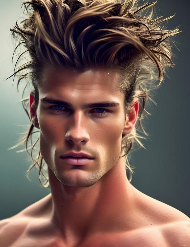 AI Generated Guy by reimagineadonis on DeviantArt