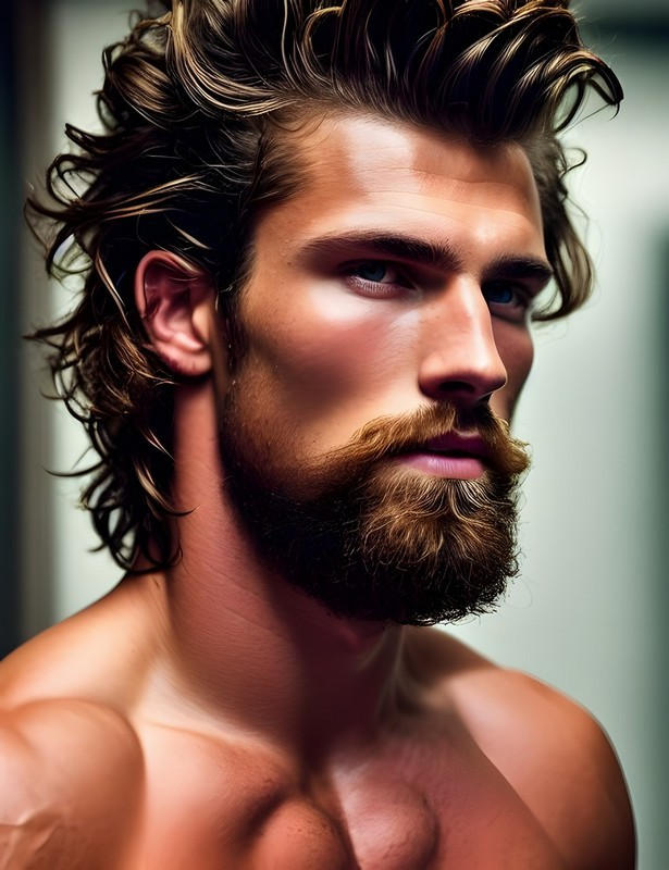 AI Generated Guy by reimagineadonis on DeviantArt