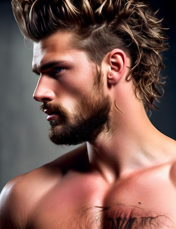 AI Generated Guy by reimagineadonis on DeviantArt