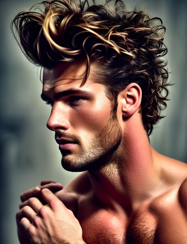 AI Generated Guy by reimagineadonis on DeviantArt