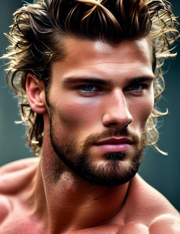 AI Generated Guy by reimagineadonis on DeviantArt