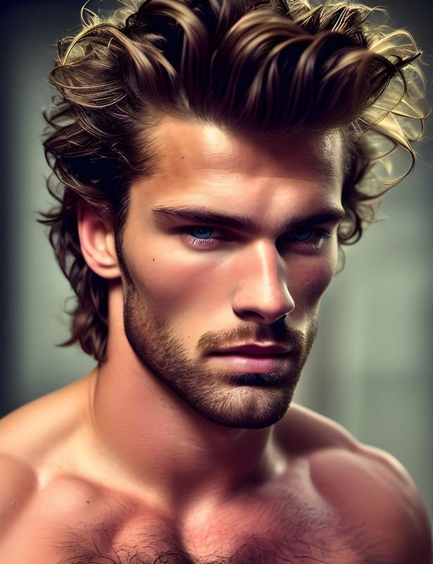 AI Generated Guy by reimagineadonis on DeviantArt