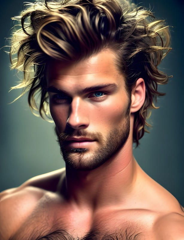 AI Generated Guy by reimagineadonis on DeviantArt