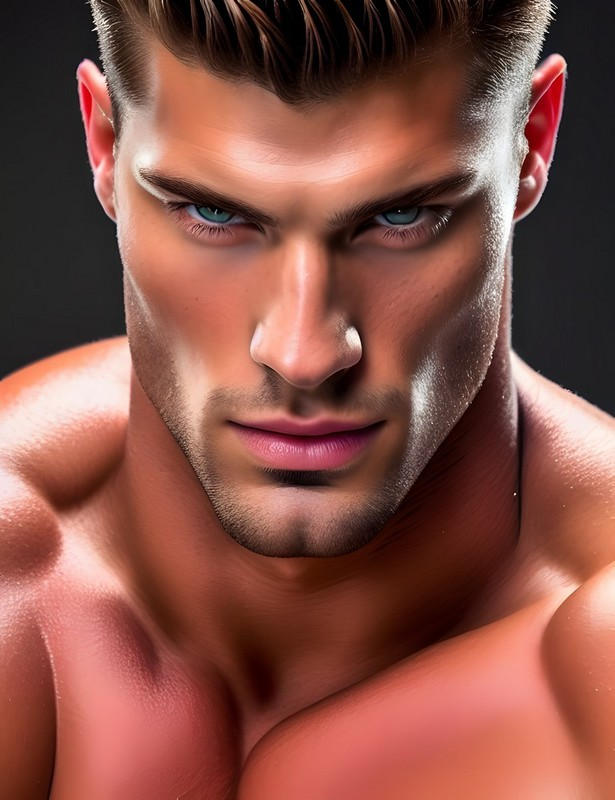 AI Generated Guy by reimagineadonis on DeviantArt