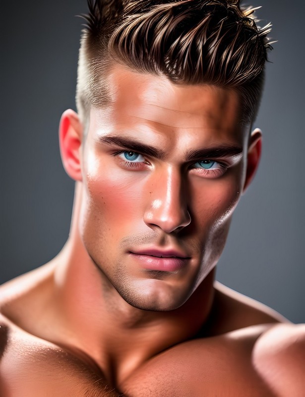 AI Generated Guy by reimagineadonis on DeviantArt