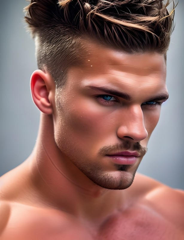 AI Generated Guy by reimagineadonis on DeviantArt