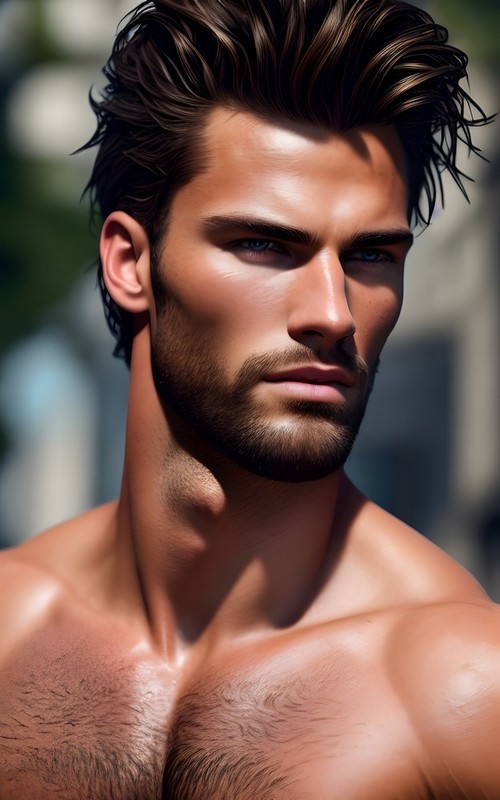 AI Generated Guy by reimagineadonis on DeviantArt