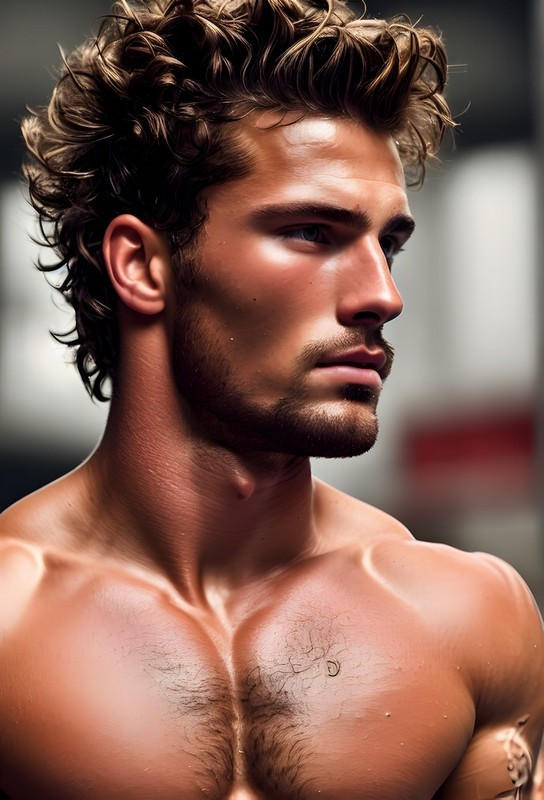 AI Generated Guy by reimagineadonis on DeviantArt