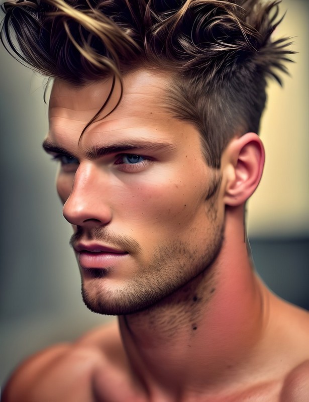 AI Generated Guy by reimagineadonis on DeviantArt