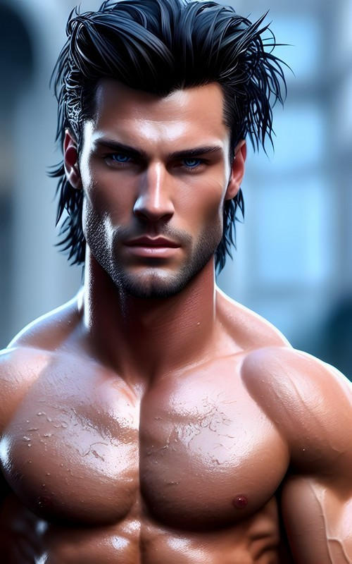 AI Generated Guy by reimagineadonis on DeviantArt