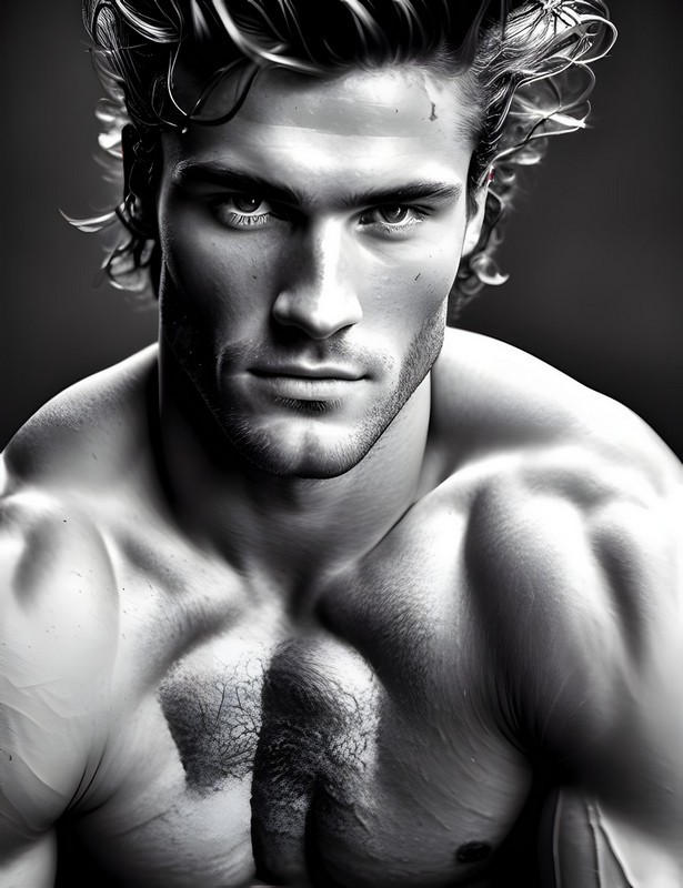 AI Generated Guy by reimagineadonis on DeviantArt