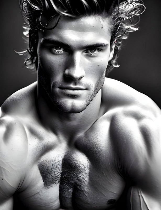 AI Generated Guy by reimagineadonis on DeviantArt