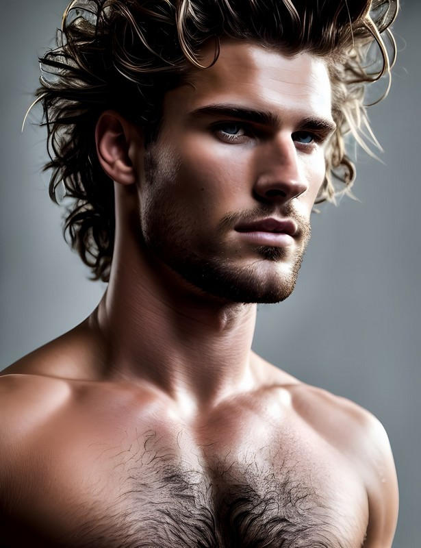 AI Generated Guy by reimagineadonis on DeviantArt