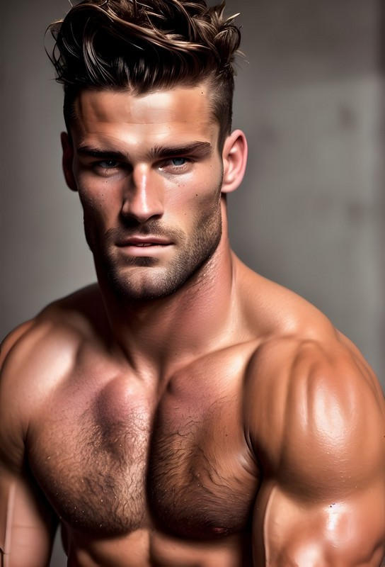 AI Generated Guy by reimagineadonis on DeviantArt