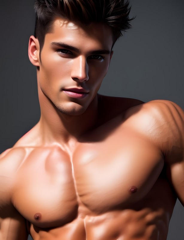 AI Generated Guy by reimagineadonis on DeviantArt