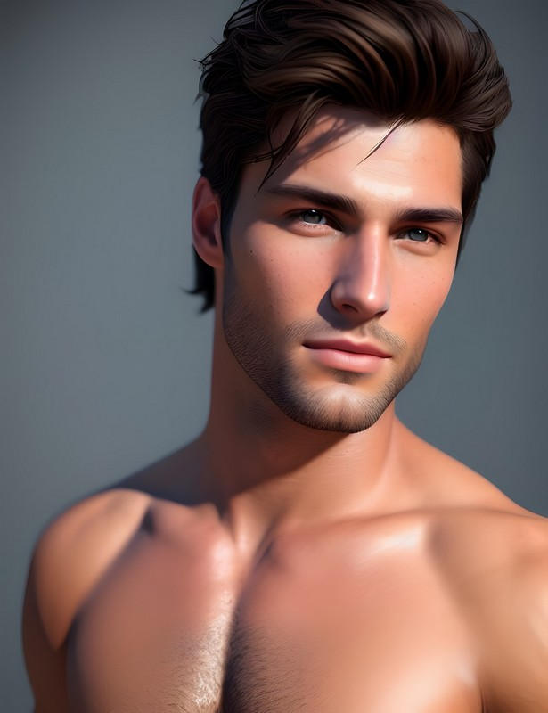 AI Generated Guy by reimagineadonis on DeviantArt