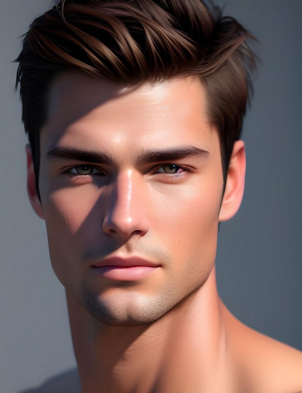 AI Generated Guy by reimagineadonis on DeviantArt