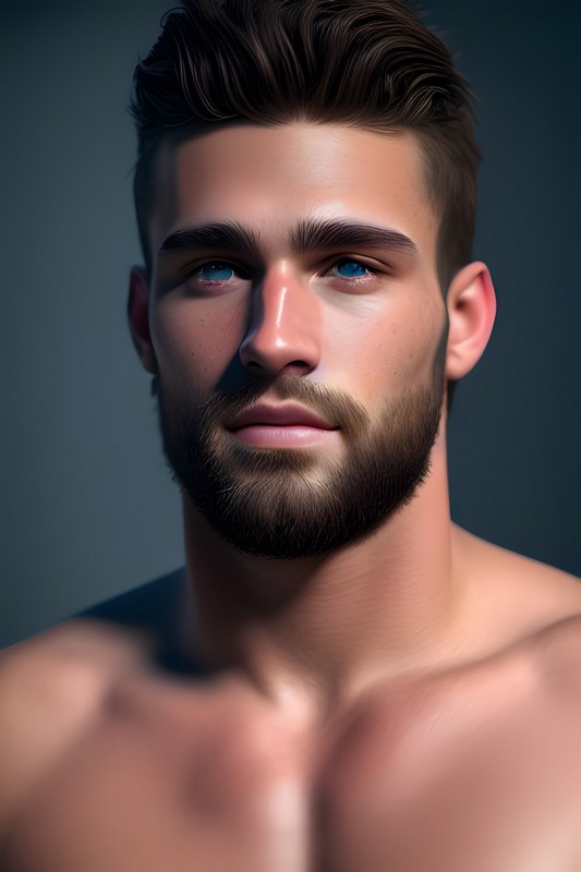 AI Generated Guy by reimagineadonis on DeviantArt