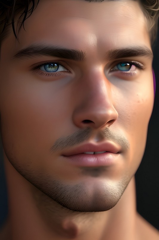 AI Generated Guy by reimagineadonis on DeviantArt