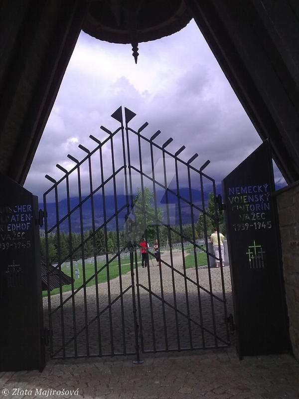 cemetary in Slovakia - gate