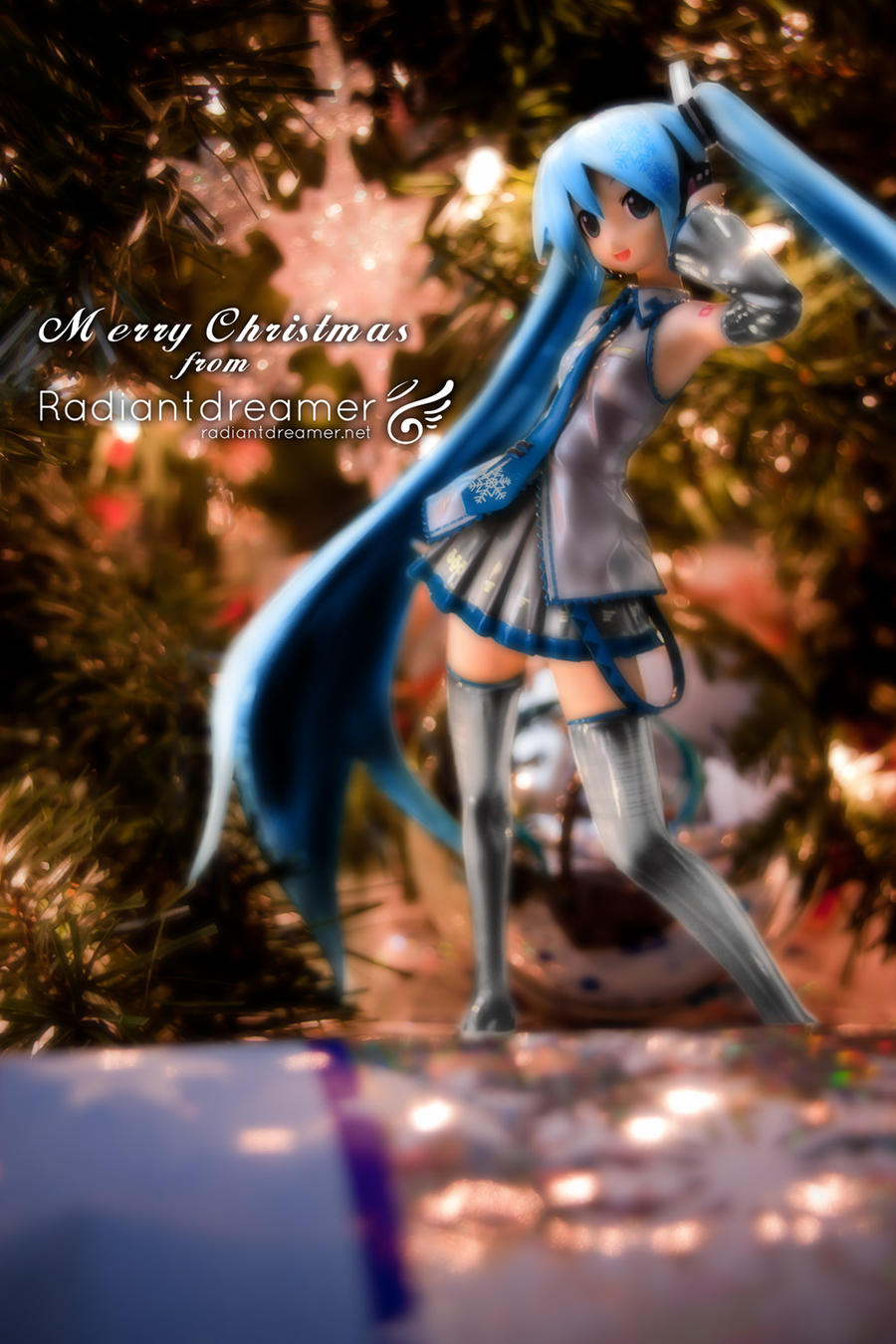 Snow Miku Christmas by vihena